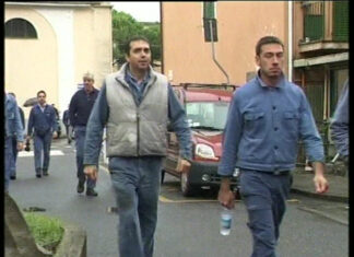 Il vescovo in visita ai cantieri navali Fincantieri di Riva T.