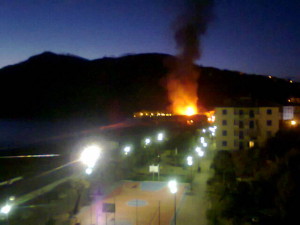 incendio cantierino riva