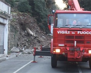frana aurelia cavi stazione