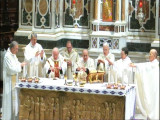 messa per papa francesco 1