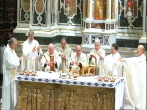 messa per papa francesco 1