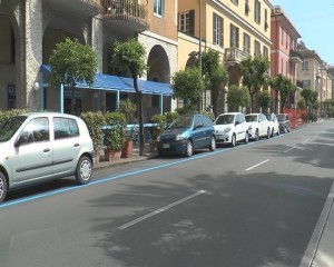parcheggi blu