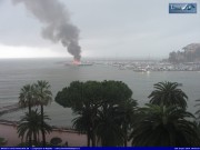 incendio porto rapallo