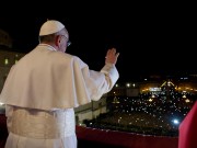 Il nuovo Papa Jorge Mario Bergoglio con il nome di Francesco I
