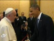 papa francesco e obama