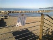 divieto balneazione chiavari