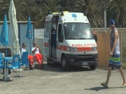 ambulanza spiaggia lavagna