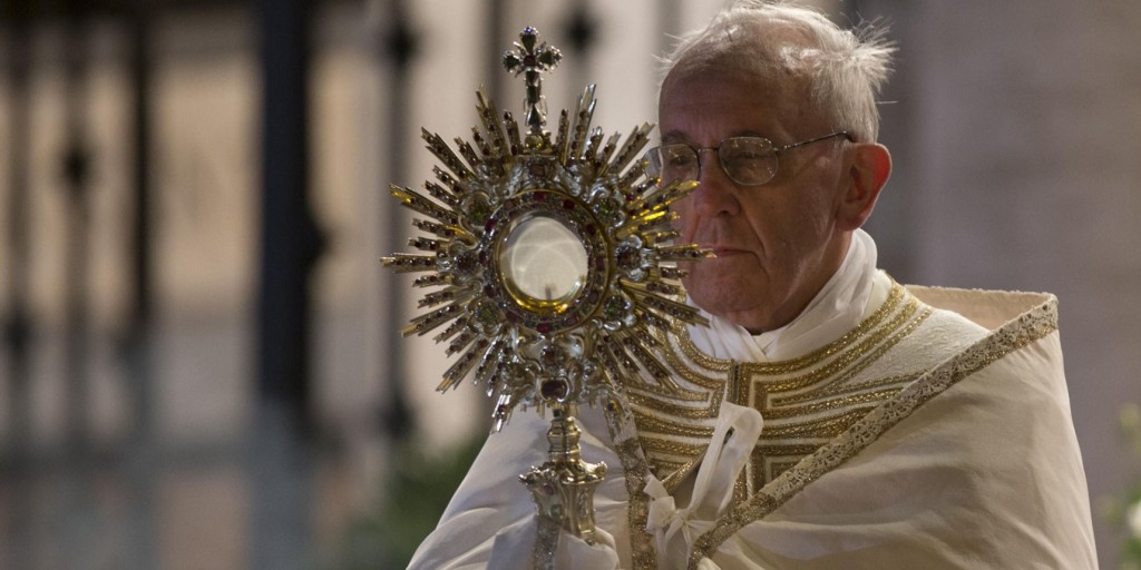 papa francesco corpus domini