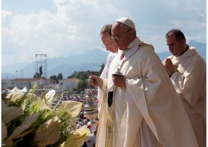 papa francesco in calabria