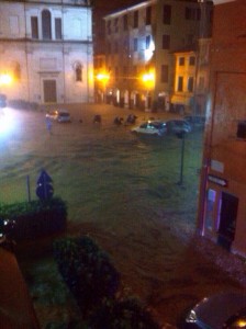 alluvione chiavari piazza rupinaro