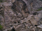 masso sospeso gallerie moneglia