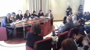 riunione a Genova Burlando e Doria