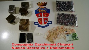 STUPEFACENTI SEQUESTRATI CARABINIERI