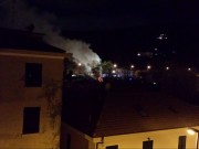 incendio sestri levante clochard