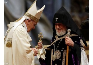 Papa e patriarca armeno Karekin