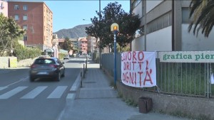 Sciopero lavoratori ex serti