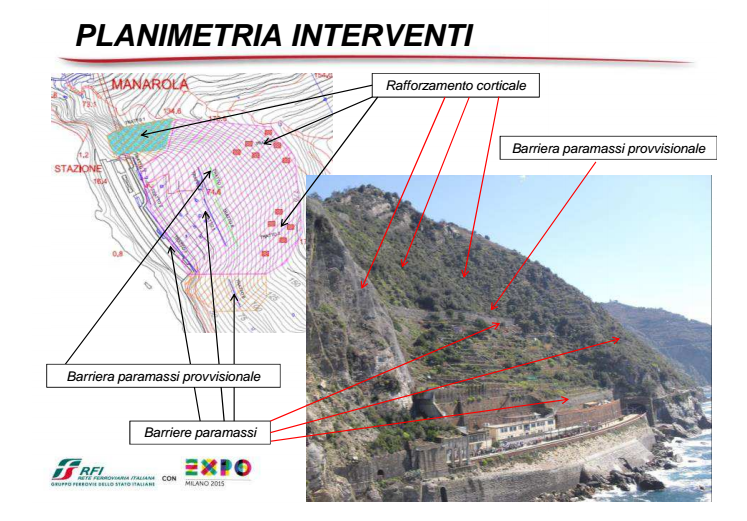intervento sentiero via dell'amore manarola