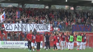 sestri levante calcio vittoria e tifosi