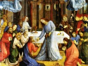 2.Giusto di Gand, Comunione degli Apostoli, 1473-1474