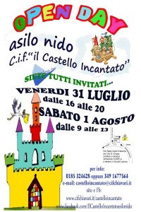 castello incantato open day