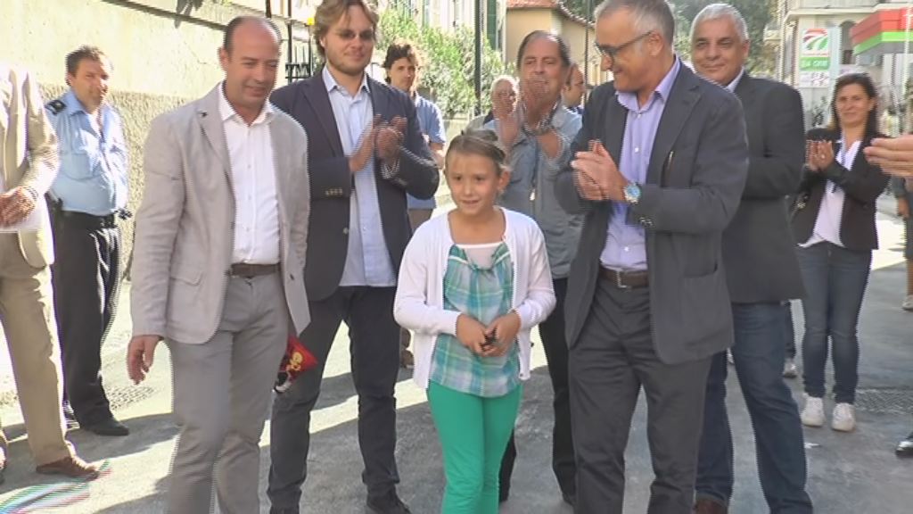 inaugurazione ponte via castagnola