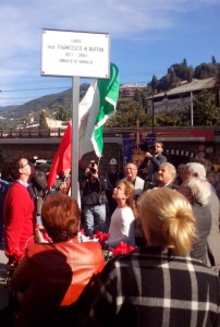 Scopertura targa prof. Ruffini