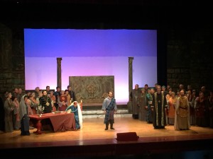 Opera lirica Lucia di Lammermoor al teatro Cantero