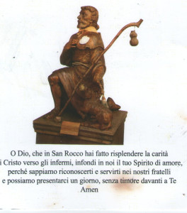 statua S. Rocco Rapallo