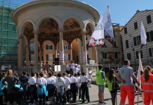 Con la sfilata delle scuole ha preso il via a Rapallo la “Nuova settimana dello sport”