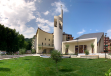 I ragazzi delle medie di Rapallo illustrano la Chiesa di Sant’Anna