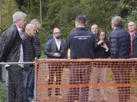 Otto anni dopo l’alluvione: in Via Gazzo a Leivi in fase di ultimazione i lavori di ripristino
