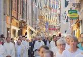 Rapallo, Messa e processione guidate dal Parroco della Basilica di S. Pietro