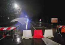 Carasco, si alza il livello dei fiumi: chiuso il ponte di Comorga