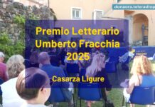 Speciale “Premio Letterario Umberto Fracchia 2025” – 31/07/2025