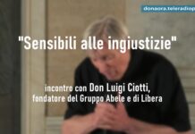Incontro con Don Luigi Ciotti sul tema “Sensibili alle ingiustizie”