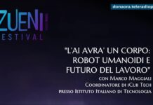 Zueni Festival 2025 – L’AI avrà un corpo: Robot umanoidi e futuro del lavoro
