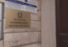 Cinque prime Primaria a Sestri L. in via Lombardia, Pila e viale Dante