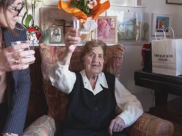 Chiavari: festa di compleanno per i 106 anni di Gianna Pratesi Capaldi