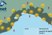 Meteo: weekend di alta pressione, ma con nubi sulla costa