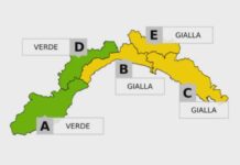 Maltempo: allerta gialla su Centro e Levante ligure dalla mezzanotte