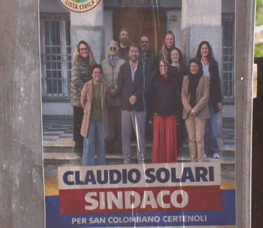 A S. Colombano Certenoli è stato eletto sindaco Claudio Solari con la lista “Territorio e Sviluppo”