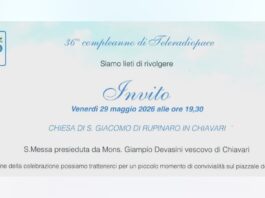 Venerdì 29 maggio la festa di compleanno di Teleradiopace