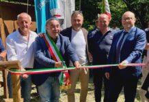 Taglio del nastro a Rezzoaglio per alcune opere infrastrutturali