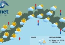 Meteo: temporali forti stamattina sul Centro-Levante; migliora dal pomeriggio