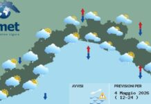 Meteo: tornano le piogge in Liguria