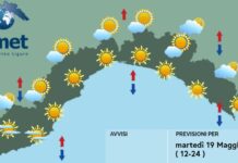 Meteo: tornano sole e caldo in Liguria