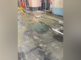 Sestri L. guasto alla rete idrica di Via Nazionale. Autobotte in via Traversaro