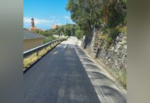 Messa in sicurezza e riaperta a Sestri L. la strada fra Loto e Cascine