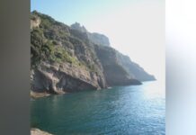Al via i lavori di messa in sicurezza dell’area di Punta Chiappa a Camogli