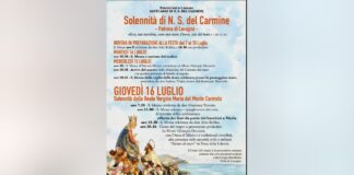 E’ iniziata la novena in preparazione alla festa del Carmine a Lavagna